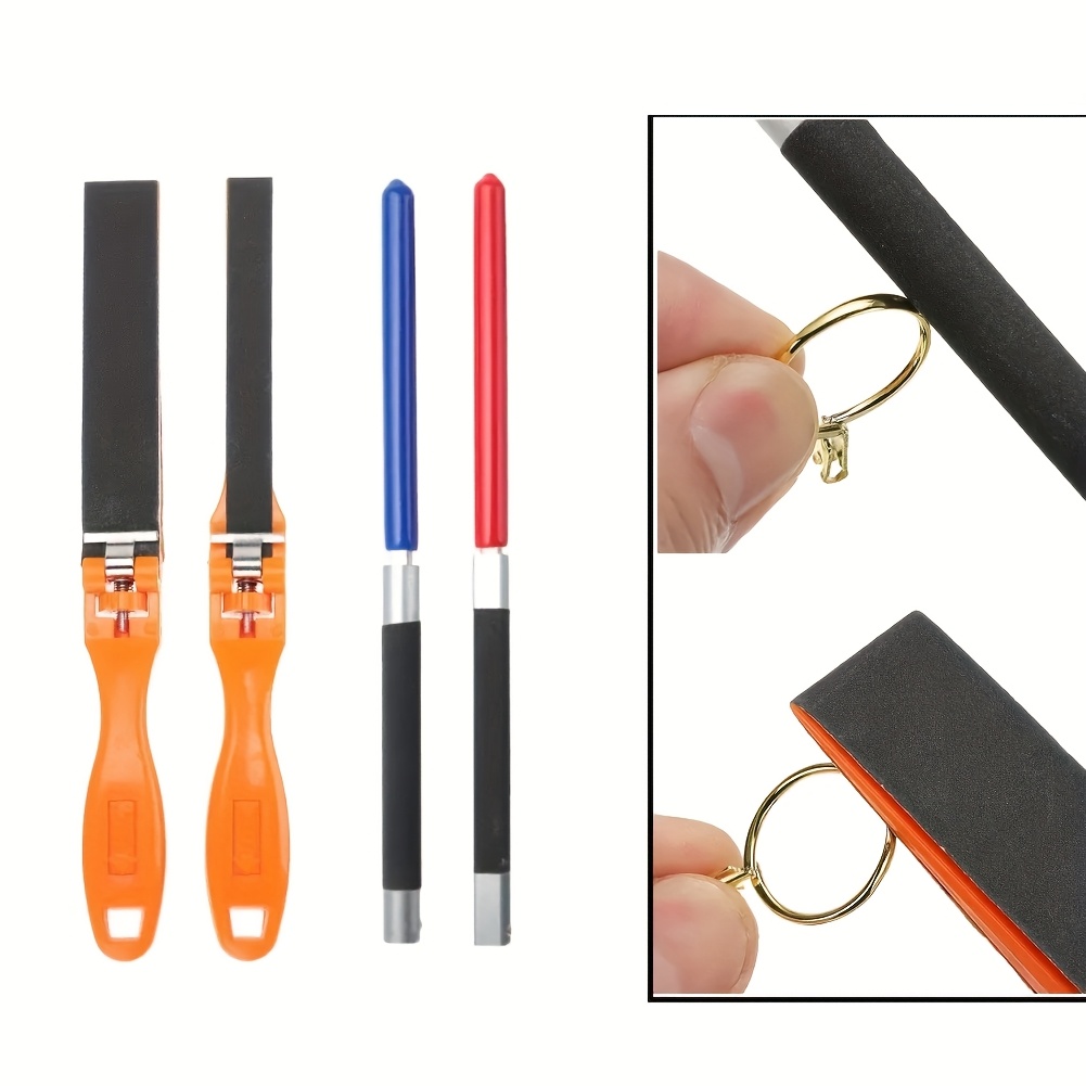 Handheld Sandpaper Polishing Rod for Jewelry and Wood