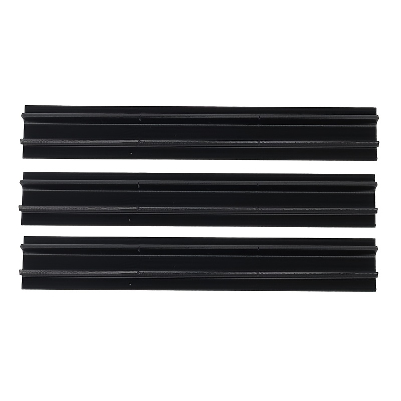 TEMU 3pcs Car Floor Rail Covers, Interior Decorative Accessories, Slide Rail Protective Sleeves, For Mercedes-benz , Car Interior Accessories