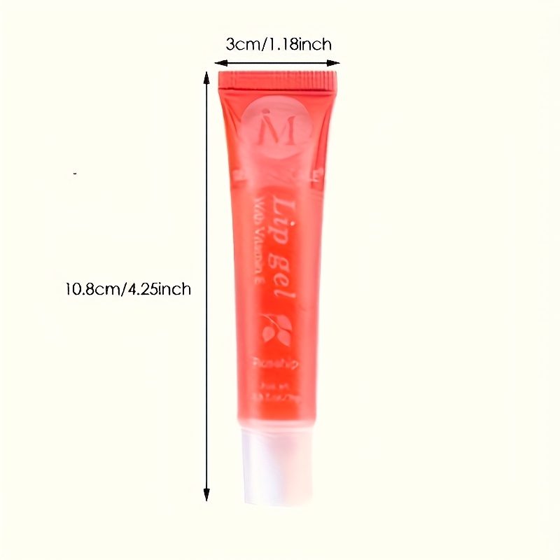 set of 12 moisturizing transparent lip gloss ve   argan mint aloe coconut flavors transparent lip plumping oil gift set containing plant squalene details 3