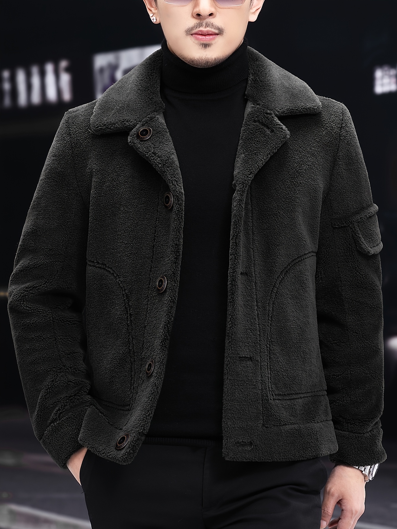 ジャケット・アウター authentic motel wool pea coat jacket 1938 Pea