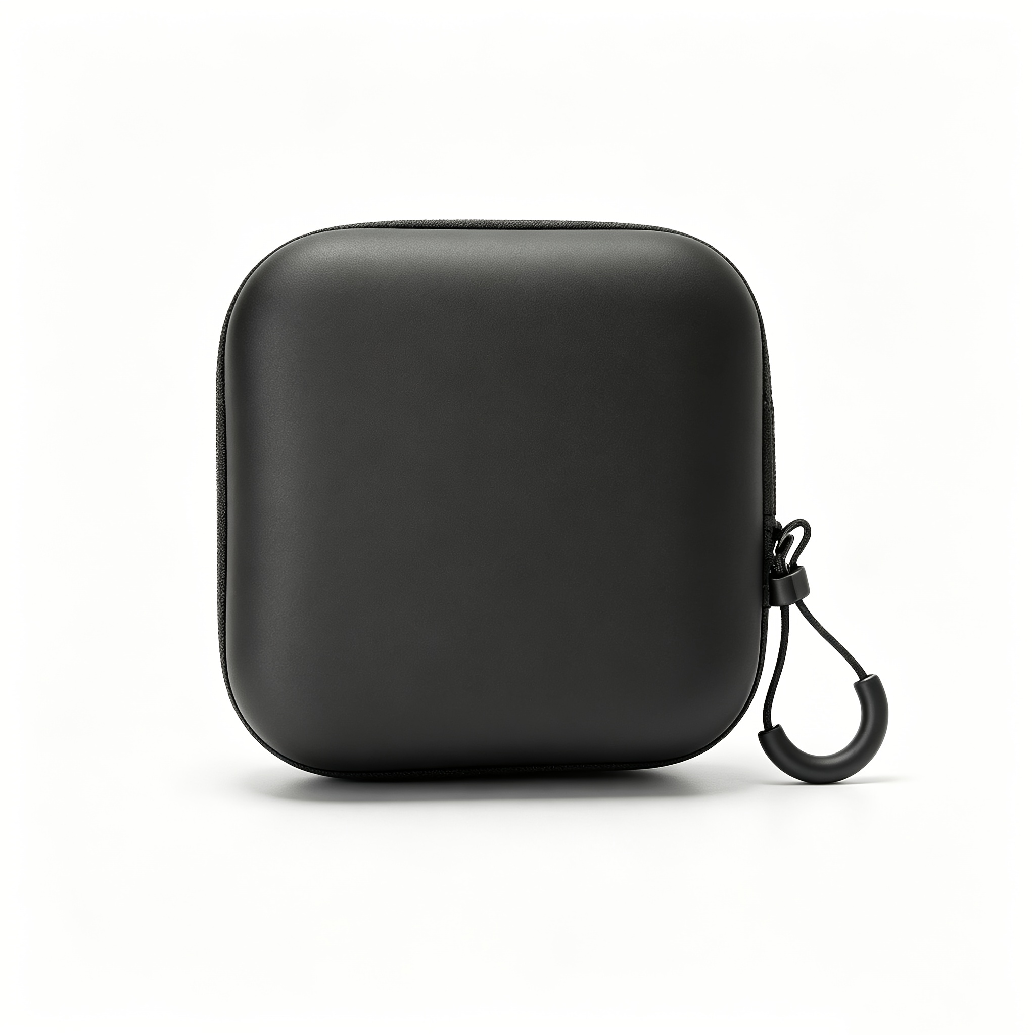 TEMU EAGET EB004 Mini Sac de Rangement Carré à Fermeture Éclair, Pochette pour Câble de Données, Sac Organisateur de Casque de Voyage Léger