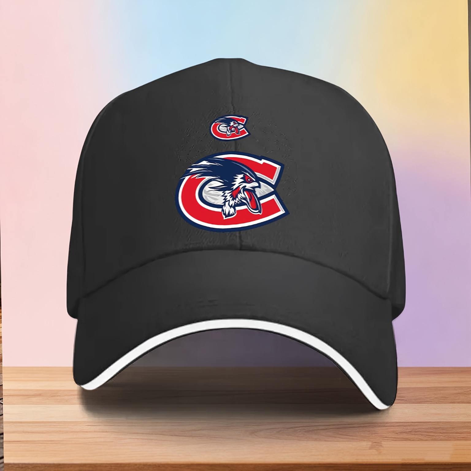 TEMU Eagle Printed Adjustable Baseball , Casual For Men And Women, Ideal Gift For Weddings, Parties, And Birthdays, A Must-have For Fans, Trendy