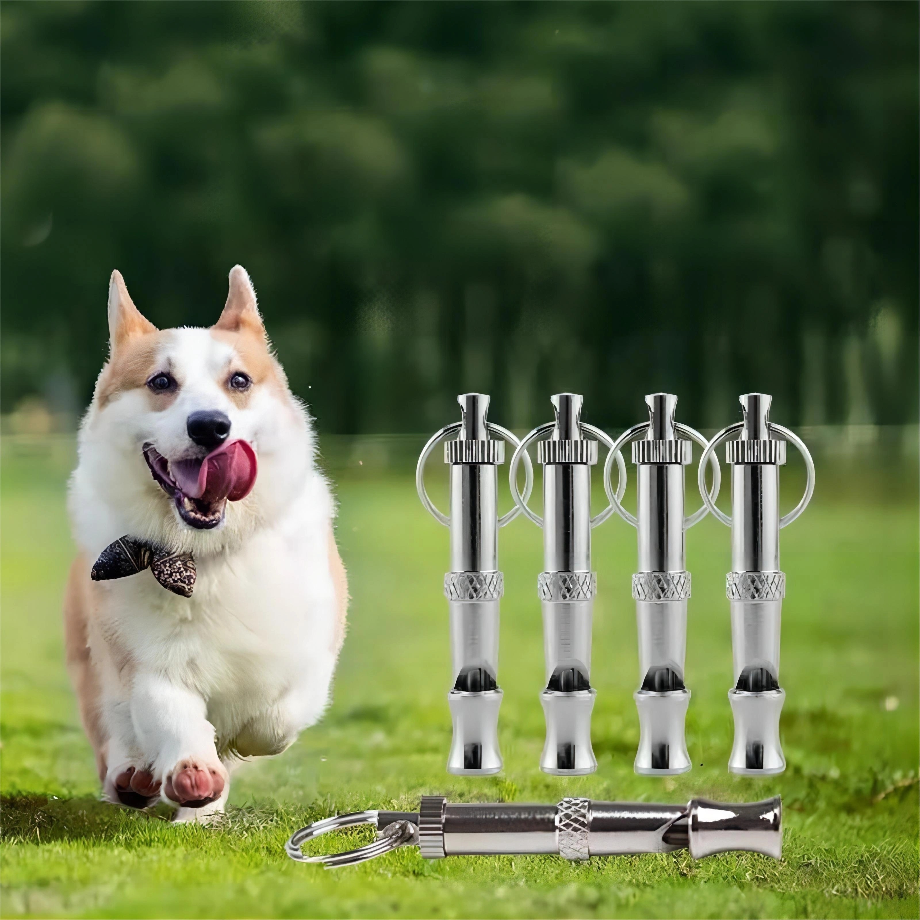 

This Is A Dog Training Tool, Stainless Steel Ultrasonic , Professional Dog Control Training, Silent For Dog Training And Recalling Your Dog. The Perfect Communication Tool And Your Dog