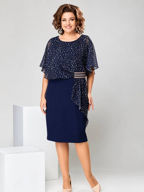 zdjęcie przedmiotu sukienka damska w rozmiarze plus size, najnowszy amerykański trend, losowe kropki, premium w dotyku, uniwersalna na każdą porę , styl celowany