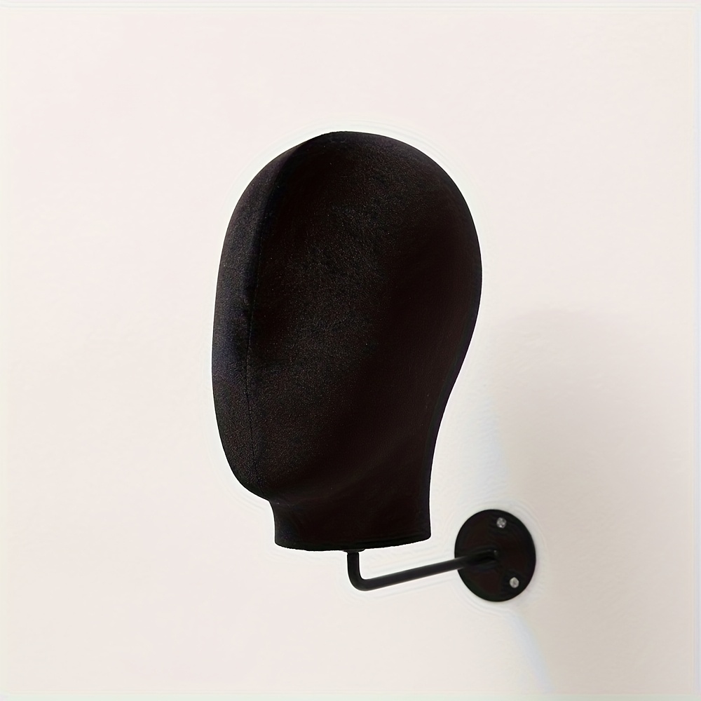 TEMU Soporte de pared para exhibición de sombreros | de cabeza de pared para exhibición de pelucas, cascos y sombreros