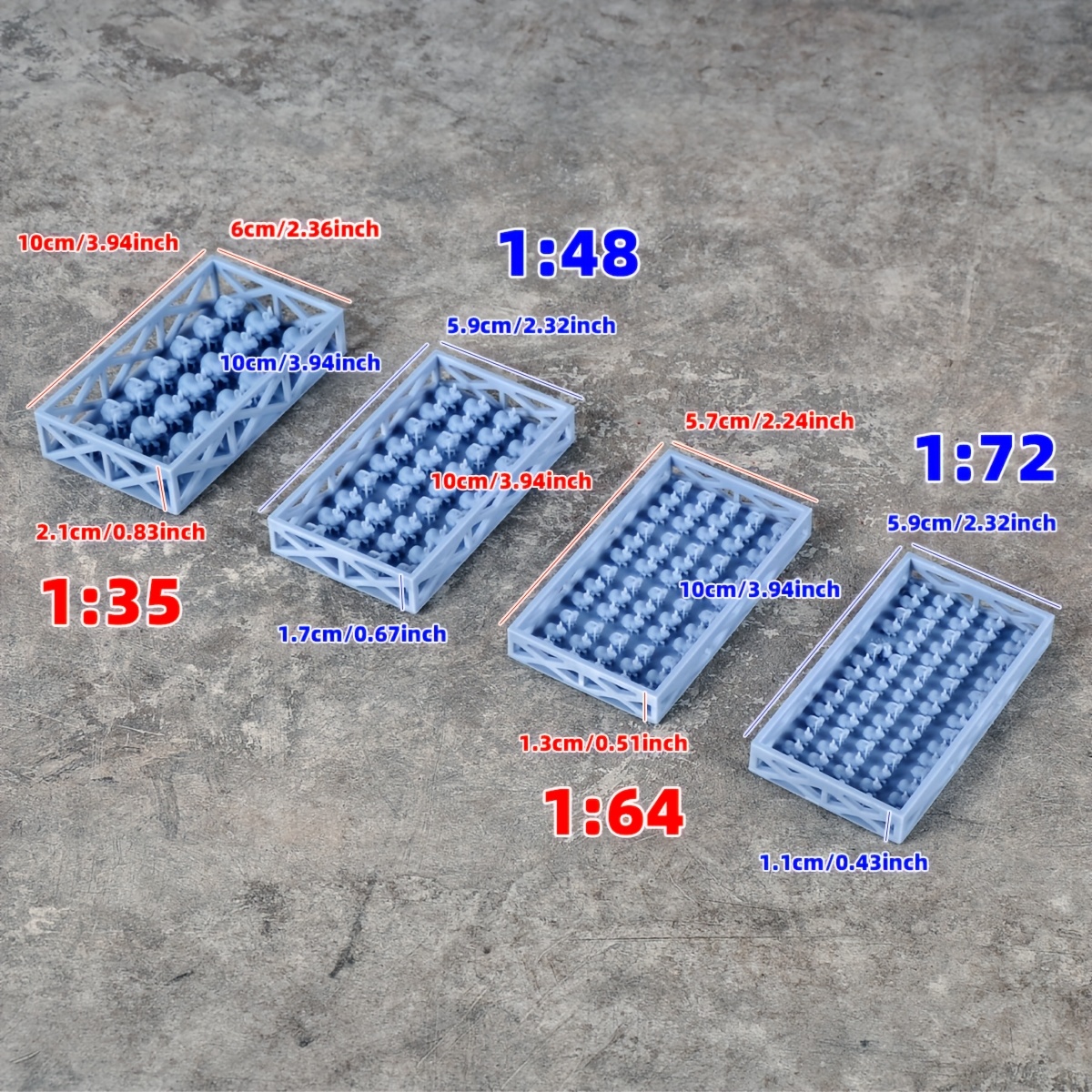 3D Printed Miniature Rabbit Model Kit