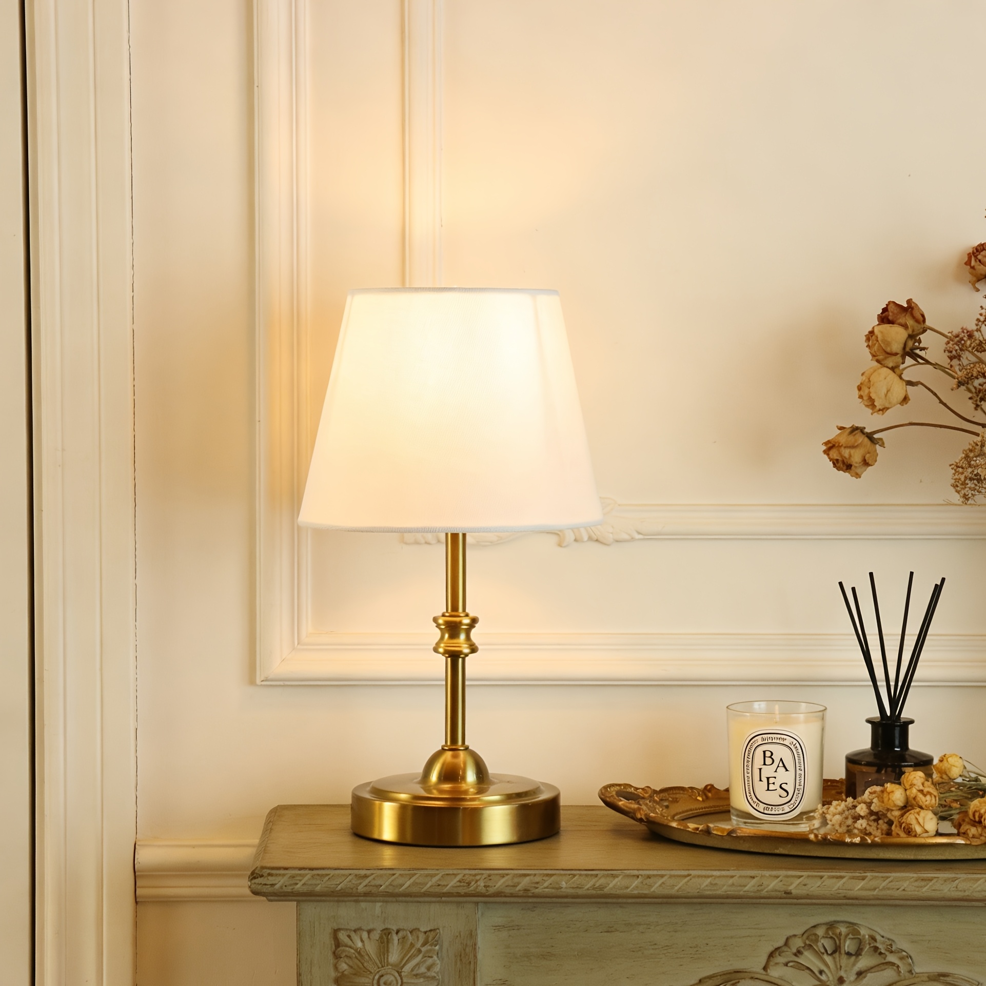 Portable Wireless LED Lamp with Touch Control & USB Charging