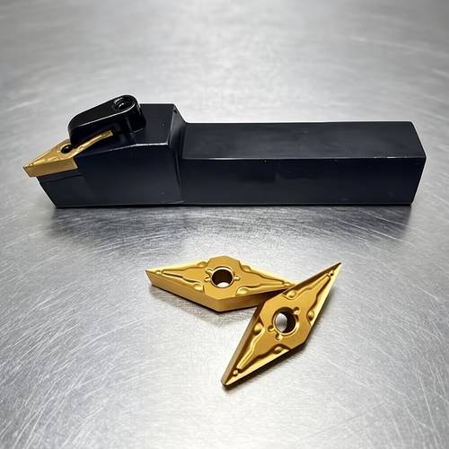 imagen del artículo herramienta de torneado externo mvjnr de 93°, tamaños 1616k16 / 2020k16 / 2525m16 / 3232p16, vástago de portaherramienta para torno cnc. con resistencia y calidad para mayor estabilidad, resistencia a las y durabilidad. 2 piezas de plaquitas 160404 (el