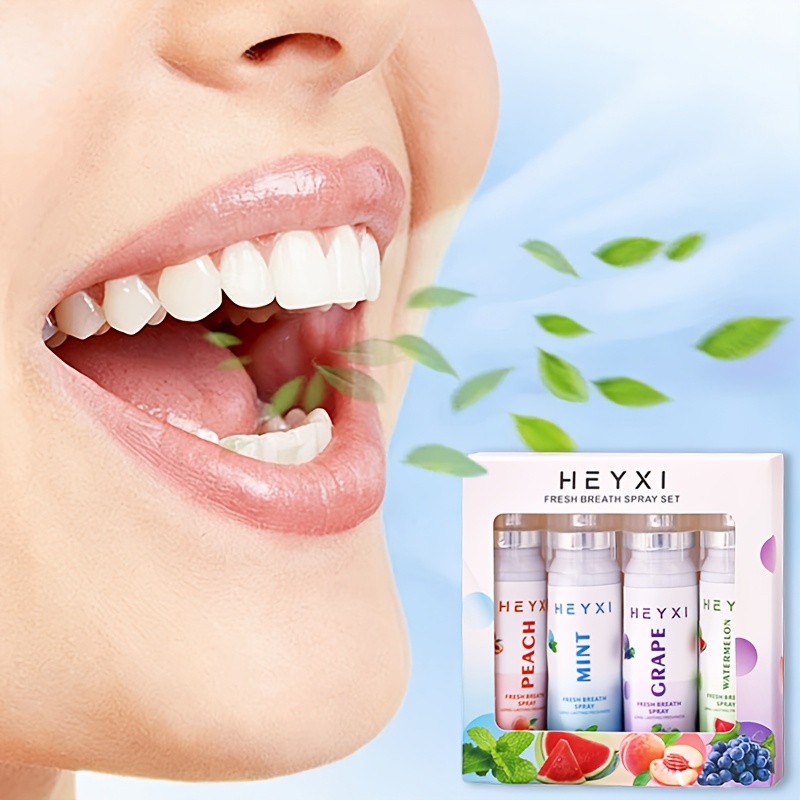 4pcs of 22Ml Fruit-Flavored Mouth Freshener, for Oral Care, Long-Lasting Freshness, Easy to Carry, Perfect for Dates, Work, Or After Meals - an Ideal Gift - Image 5