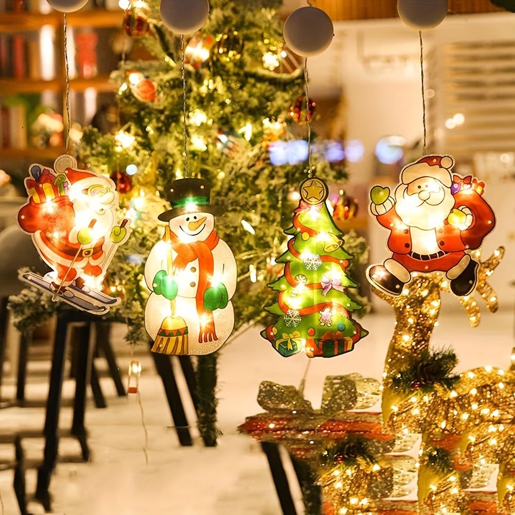 

Led Christmas Decorations Led Hanging Decorations Suction Cup Christmas