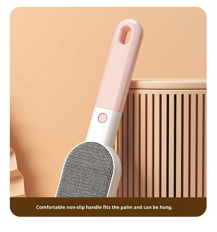 2 pack static pet hair remover brushes set reusable fabric shaver lint roller alternative 4 in 1 multi surface cleaner for clothes sofa bedding carpets Product details 9