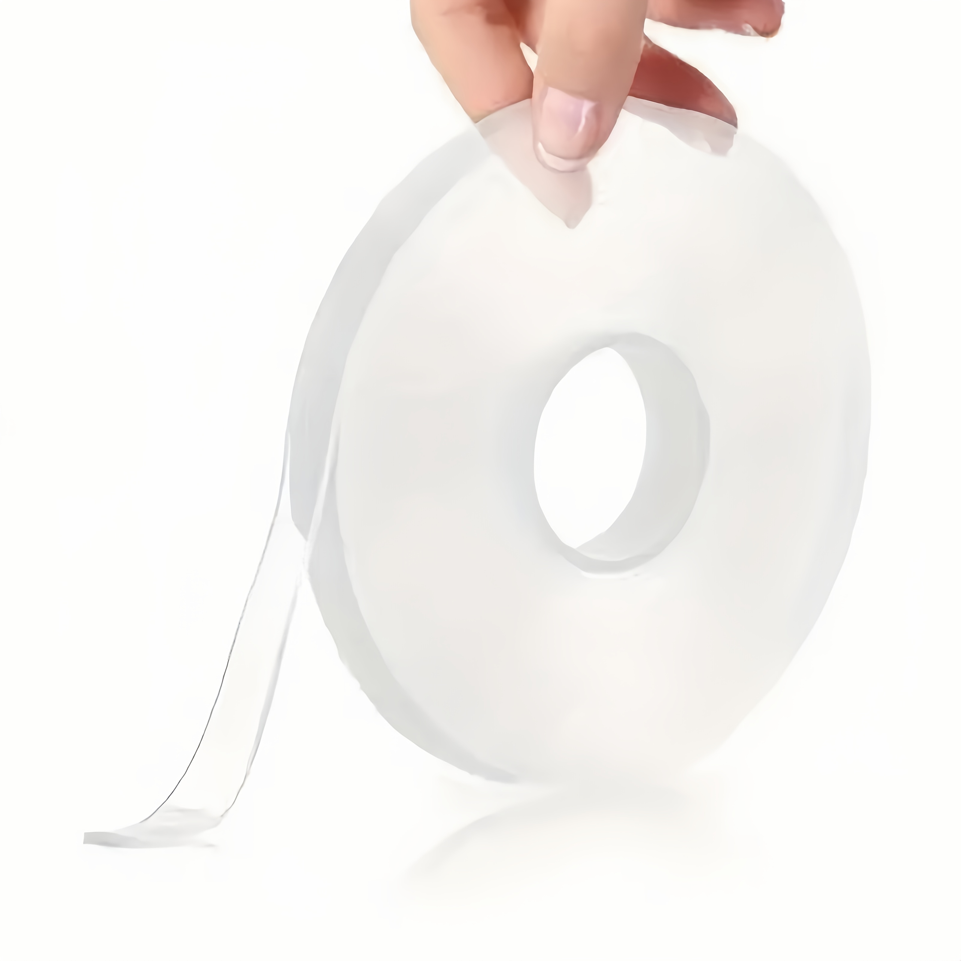 Image of 10m Super Strong Double-sided Tape, Thickened Version, Transparent, Residue-free Adhesive - Waterproof Bonding For Plastic, Wood, Glass & Metal, Made Of Pe Material, High