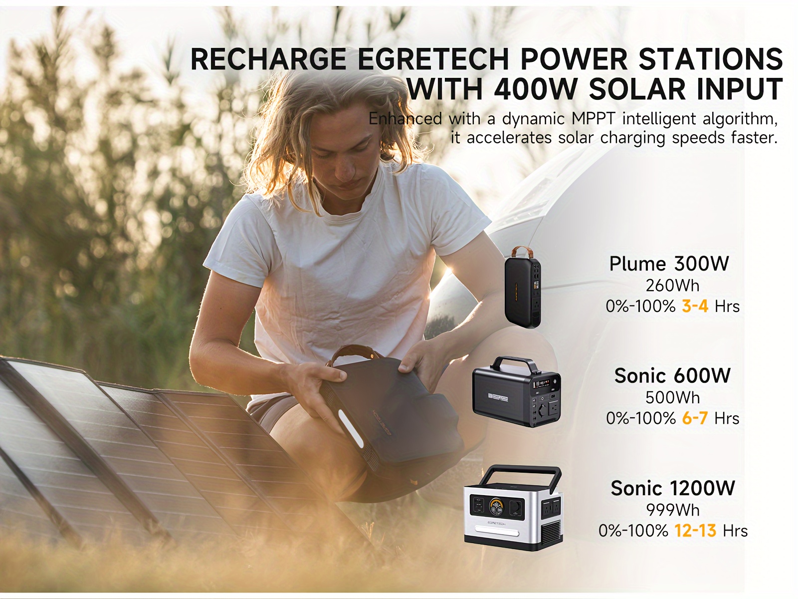 portable solar panel 100w 17 5v with mc 4 to dc5521 xt60 anderson cable 100w foldable solar panels kit with adjustable waterproof ip65 for camping outdoor power station details 7