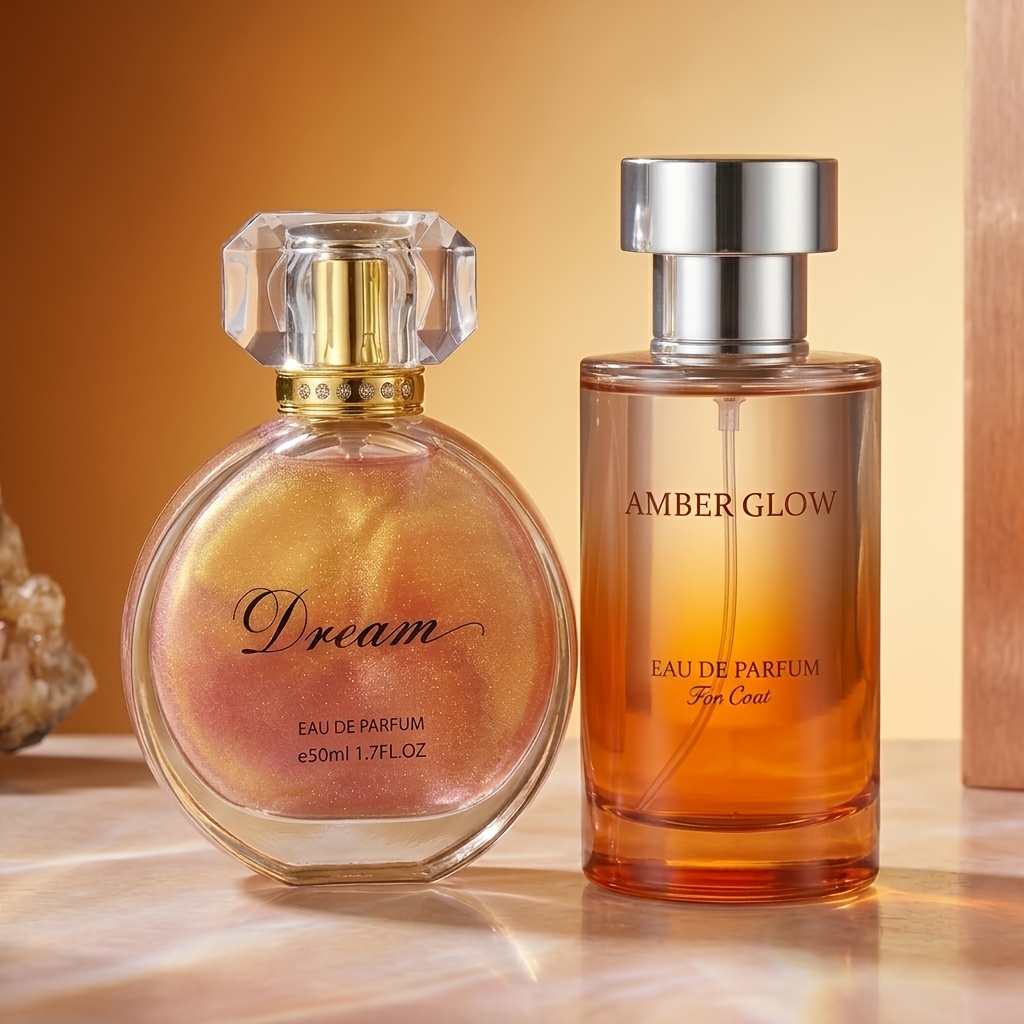 TEMU Women's Perfume, Long-lasting Scent, & Sweet Fragrance, Luxury Design, Gift For Her On Valentine's Day Christmas Halloween New Year.