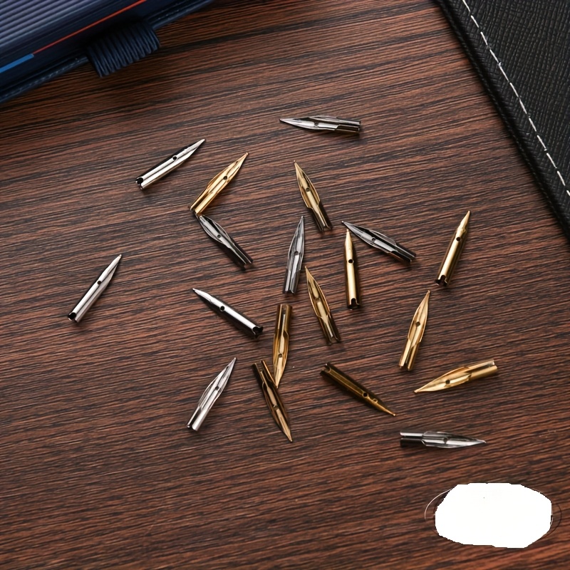 Temu 20Pcs Punte Per Penna Stilografica Da 18,5Mm, Punta Nascosta, Punta , Punta Universale, Punte Compatibili Per Penna Stilografica, Punte Per