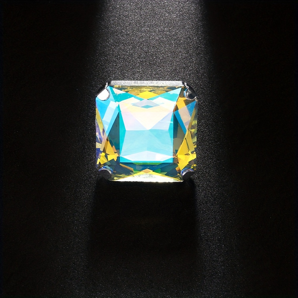 elegant bold large ring vibrant colors perfect for parties everyday fashion details 2
