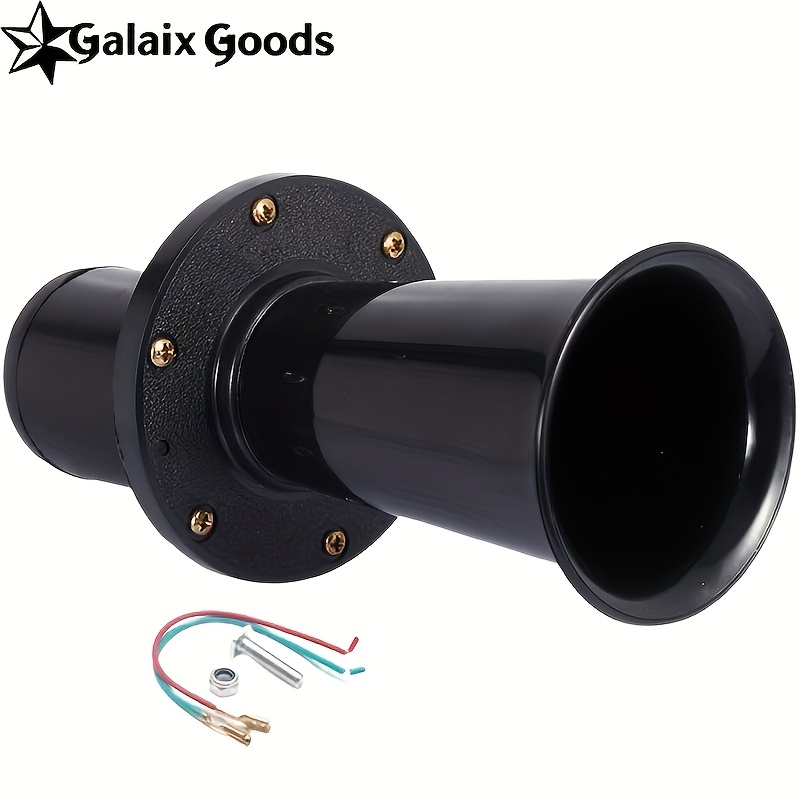Image of Retro Car Horn 12v 115db Loud Classic Air Horn For Car, Truck, Suv, And Motorcycle