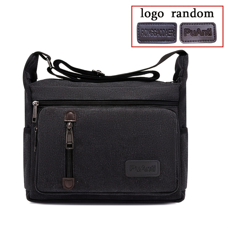 Adjustable Vintage Crossbody Strap - Casual & Outdoor Crossbody Bag, Unique Styling, , Ideal For Hiking And , Logo