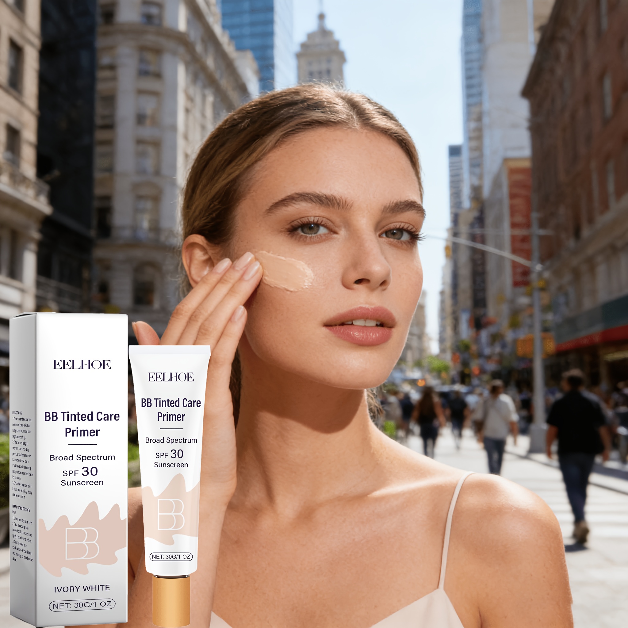 protective bb cream suitable for skin types hydrating coverage base makeup with   formula non greasy daily moisturizer for dry skin conceals   tube for the 0