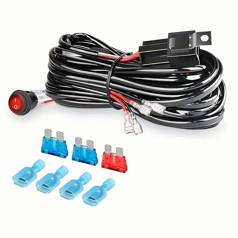 2.5m 7 Core Trailer Extension Cable With Trailer Plug Socket Connector,  Towing Caravan Truck Electrical Wiring Cable