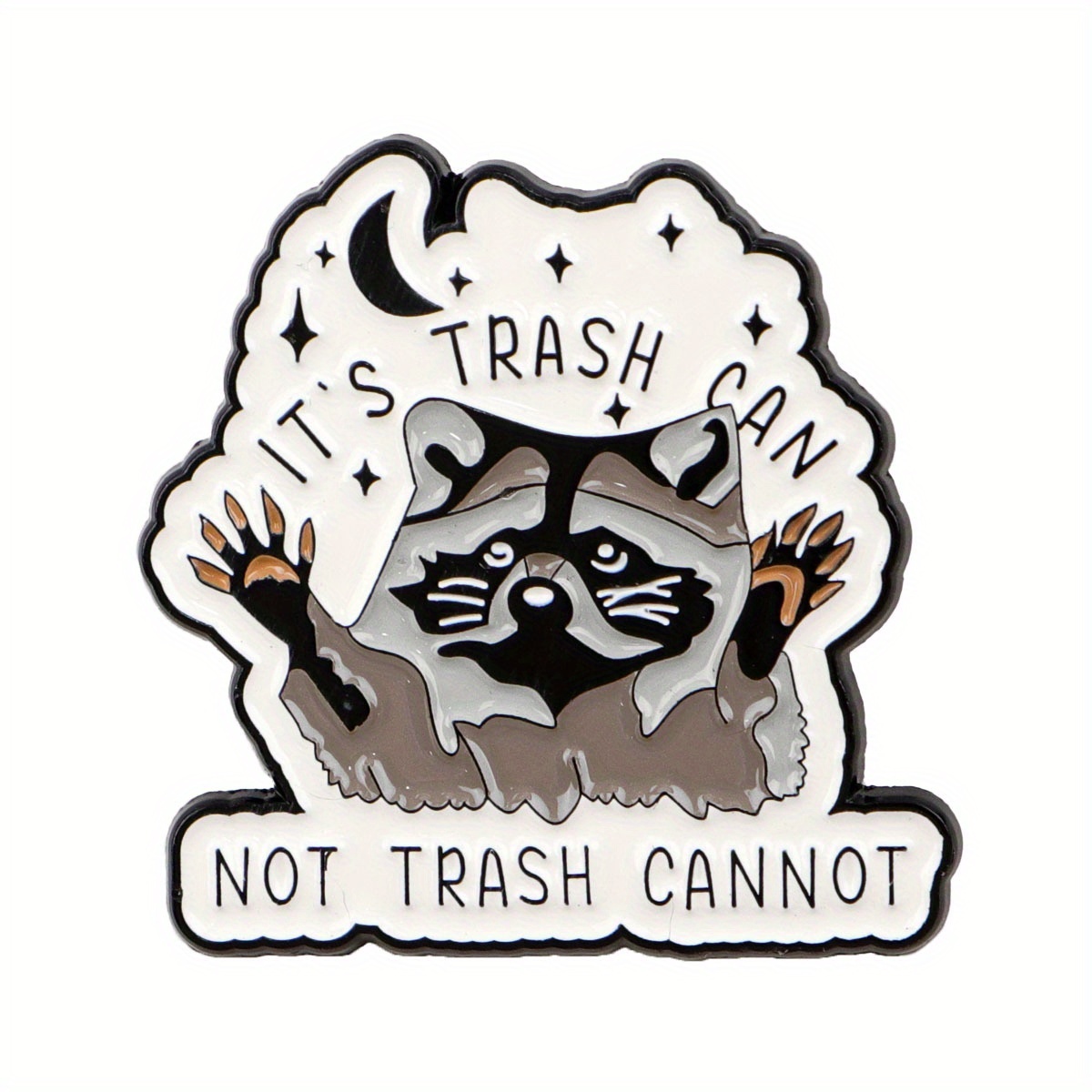 TEMU 1pc Adorable Enamel Pin, Lapel Badges For Backpacks, Brooches, Clothing Gifts, And Fashion Additions