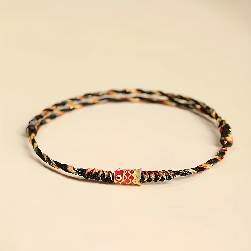 Everyday Elegance Adjustable Koi Fish Charm Bracelet