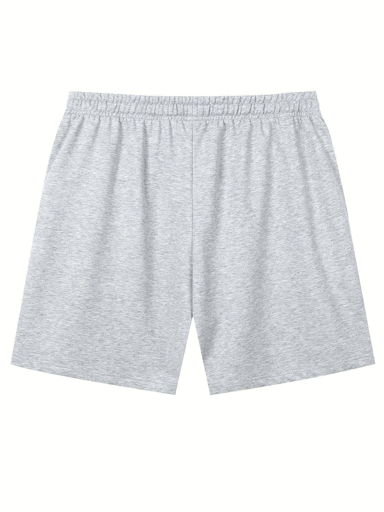 Summer Casual Breathable Shorts, Solid Color Drawstring Shorts, Hiking And Running Shorts, Designed with Two Pockets, Plus Size