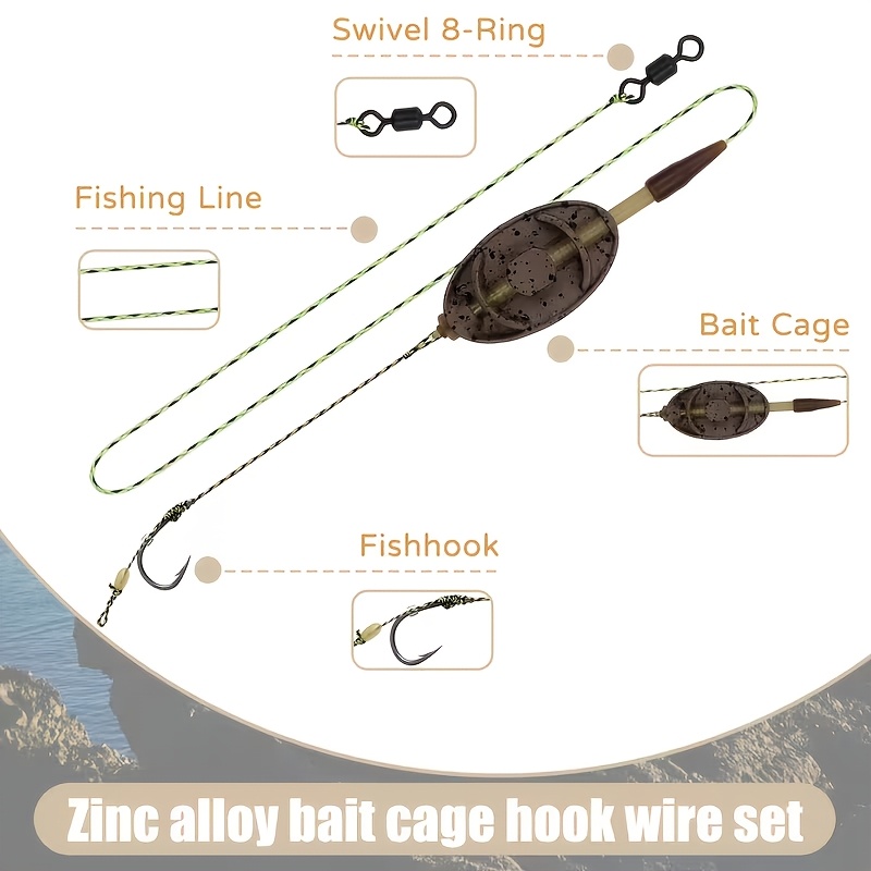 fishing carp rigs sold on Temu United States