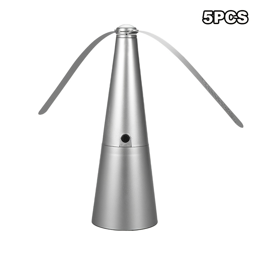 TEMU 5pcs Fly Fans For Tables, , Entertaining Trap Repellent Fly Fan Indoor Outdoor Home, Keep Flies Away From Your Food, Camping Bbq Food Fruit Fly