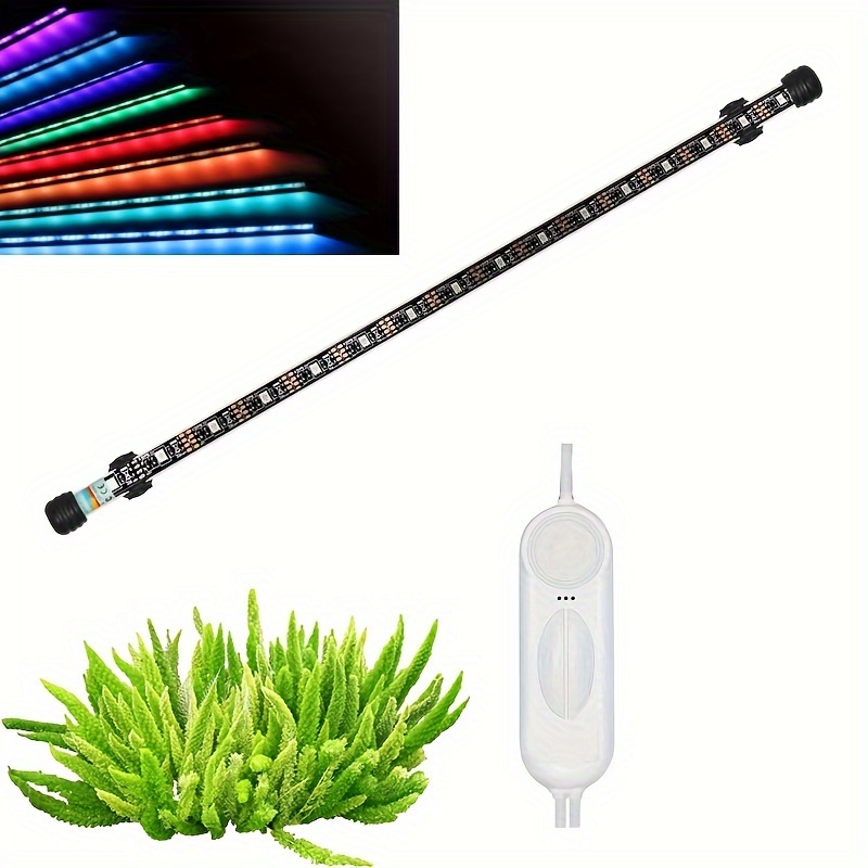 

1pcs-5v-k5-usb-black Universal Color-changing Aquarium Light, 44-key Remote Control, 48 Control , The Color And The Adjusted At Will. Color