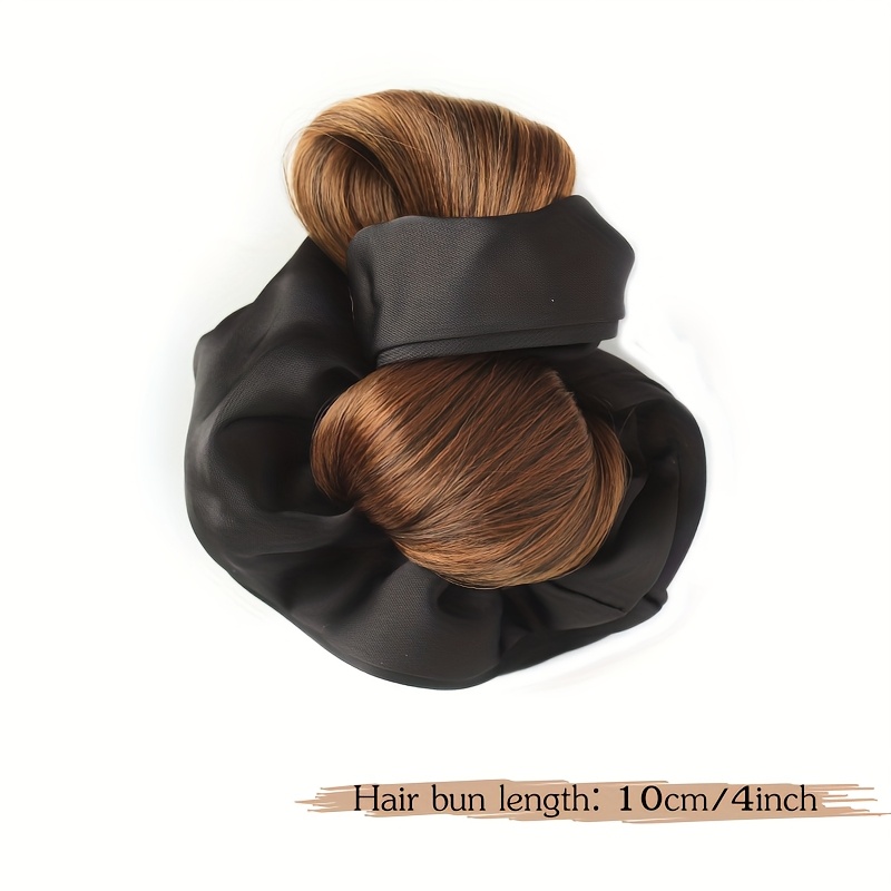 elegant black bow hair bun clip stylish womens updo accessory with     formal events and parties party hair accessory elegant hair accessory   clip Product details 2