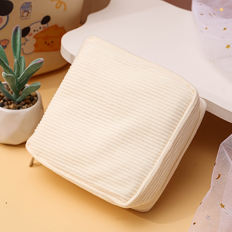 TEMU Menstrual Pad Storage Bag Menstrual Bag Portable Student Use Storage Bag For Sanitary Pads ' Bag