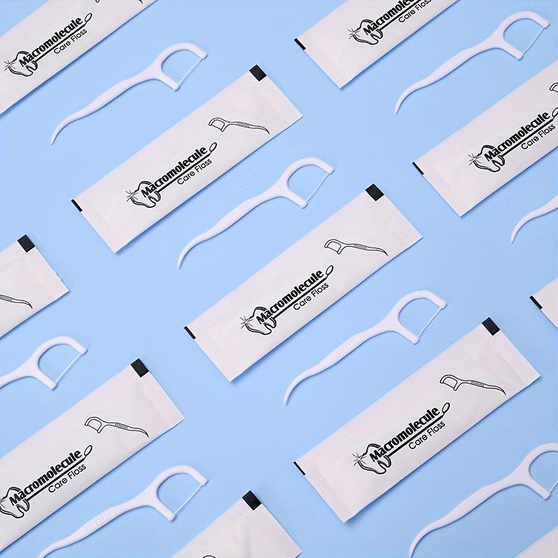 Disposable Individually Packaged Floss Sticks