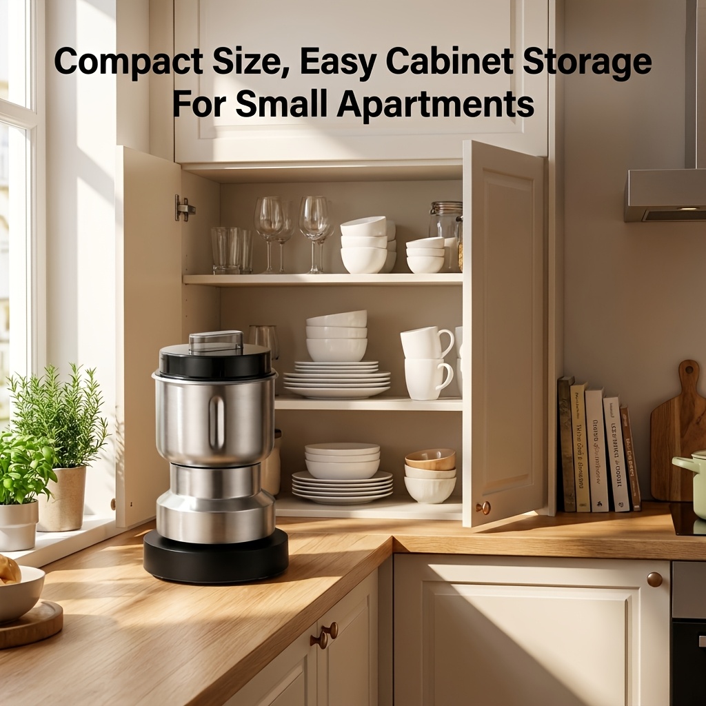 Compact Vertical Drawer Organizer Vessel, Dustproof Lid Metal Storage Pot For Storing Coffee Beans, Seasoning Grains On Work Desk, Desk & Drawer Organizer For Home Storage