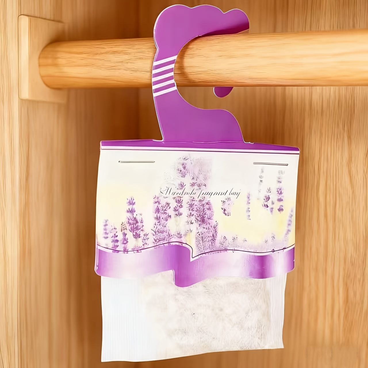5 Bags, Hanging Closet Scented Sachets, Closet Fragrance Bags, Home Portable Scented Bags, For Closet, Drawer, Shoe Cabinet And Car Air Freshener, Gift And Daily Home Decor