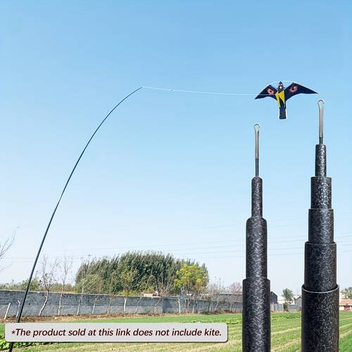 item picture bird repellent telescopic pole with thickened oxford cloth bag suitable for bird repellent kites pendants and balls