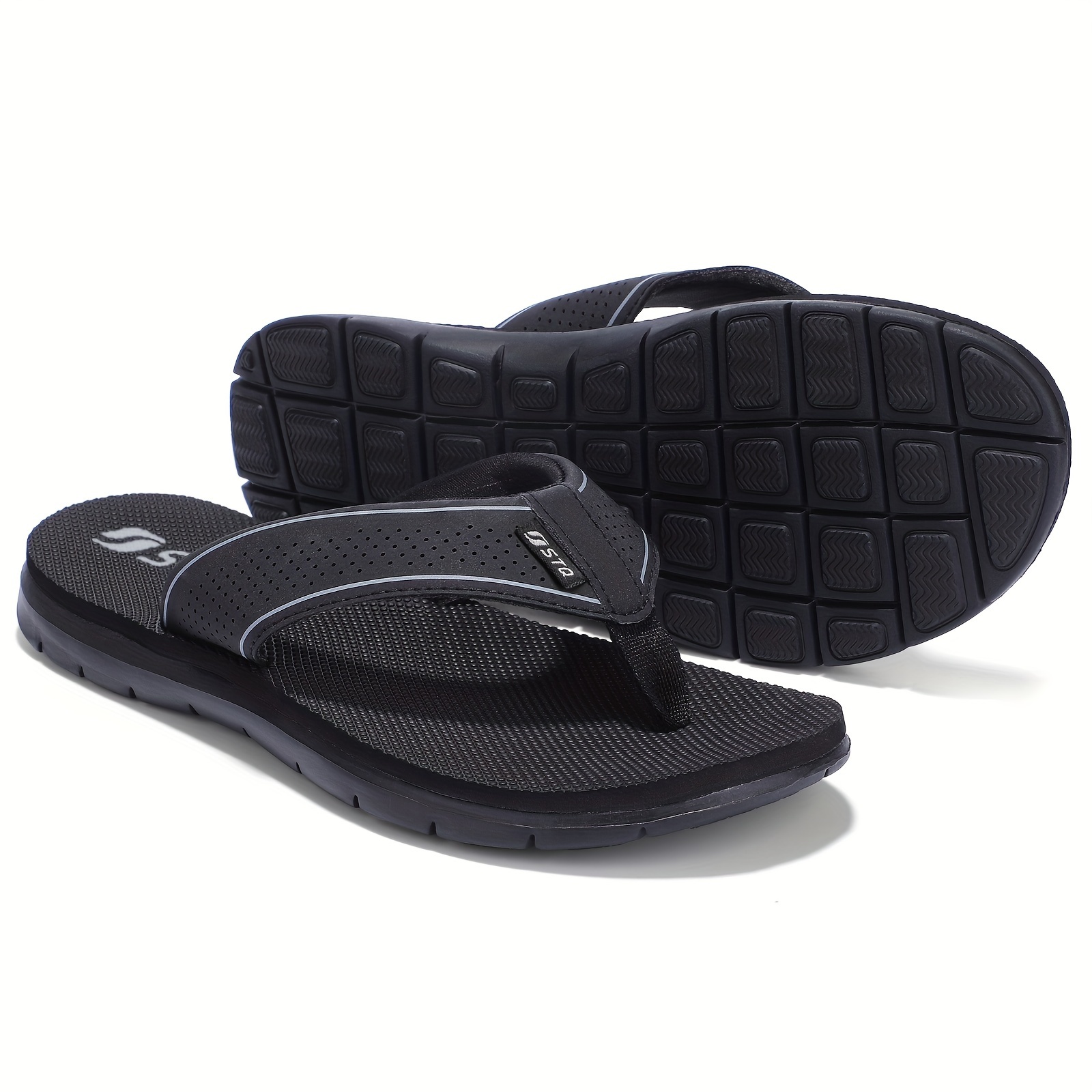 

Women's Flat Flip Flops, Comfortable & Lightweight Summer Yoga Slides, Casual Outdoor Beach Pool Shoes