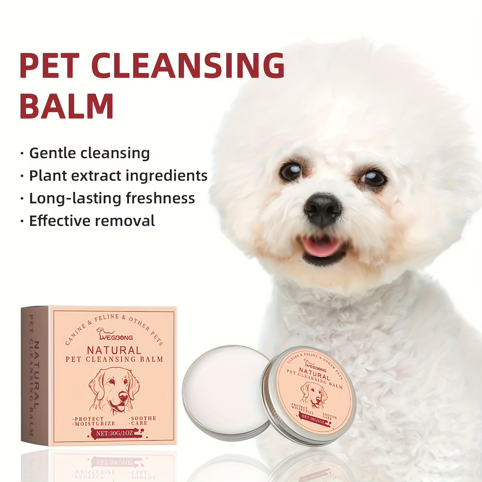 pet tear stain remover gentle eye cleaning cream dogs cats Temu