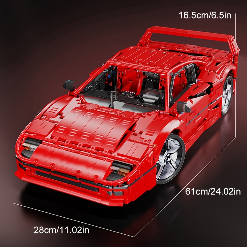 No Original Box 4026-pcs Bricks Car No Motor Set Assembly Buildings Block Model For Christmas Halloween Birthday Gift, Jd017 Car Block Toys For Gift.