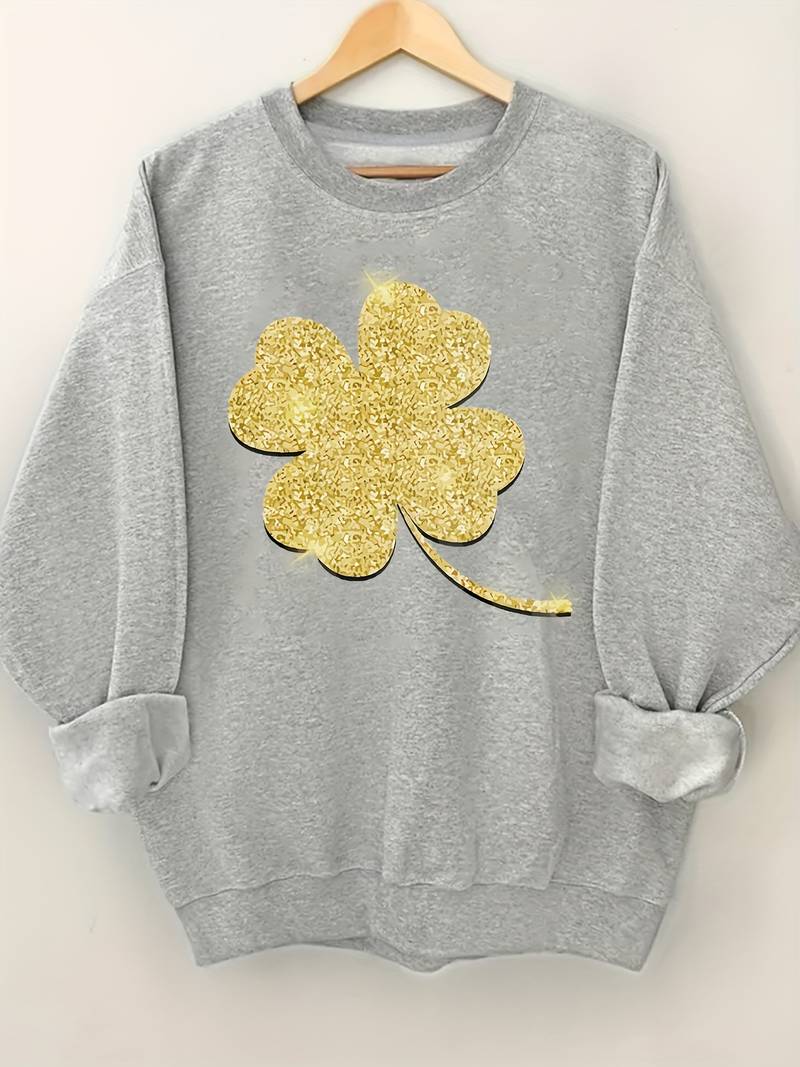 Ugly Christmas Pullover Women's Christmas Tree Sweatshirt - Cute Holiday Graphic Crewneck Pullover For Xmas Parties Christmas Sweatshirt