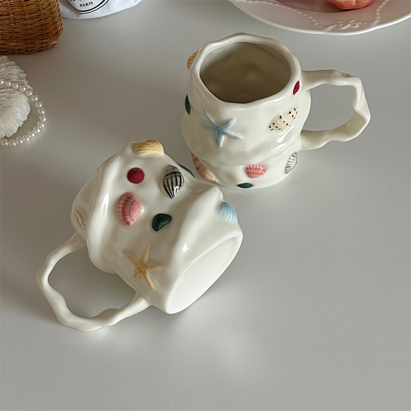 instagram ocean themed ceramic mug coffee afternoon tea - Temu Mauritius