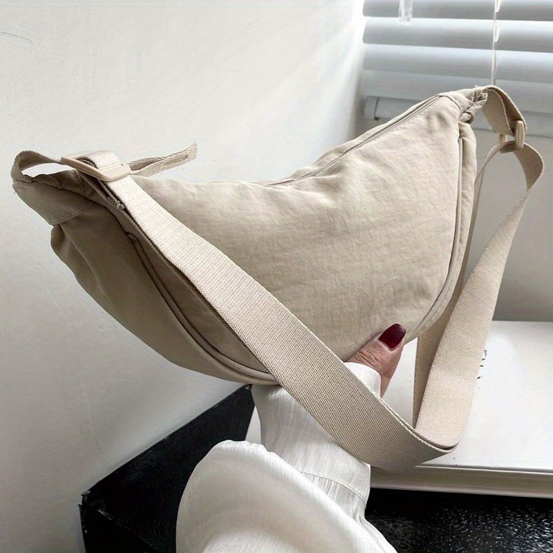 E-shop Neue modische Freizeit-Bodentasche für Damen, verstellbarer Schultergurt, -Schultertasche für Damen, Dumpling Bag, Body Bag, kann als Handyhülle
