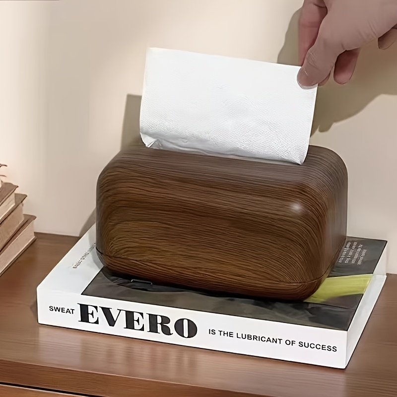 1pc vintage tissue box a decorative item for home and desktop plastic box suitable for living room coffee table dining room and hotel decor Product details 1