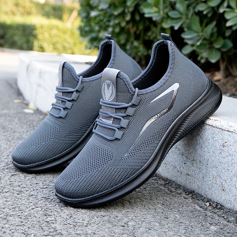 

Men's Lightweight Sneakers - Breathable Athletic Shoes - Running Basketball Workout Gym