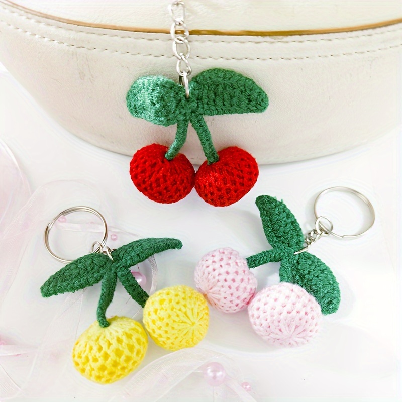 

Crochet Keychain - Polyamide Phone Pendant For And Ccd Notebooks Accessories