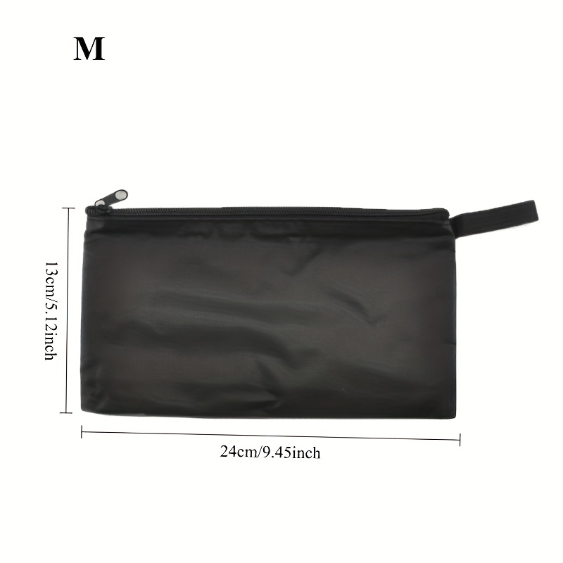 Image of Black Oxford Cloth Tool Bag, Portable Tool Bag, Large Capacity Design, Can A Of Tools, Portable Oxford Cloth Tool Bag