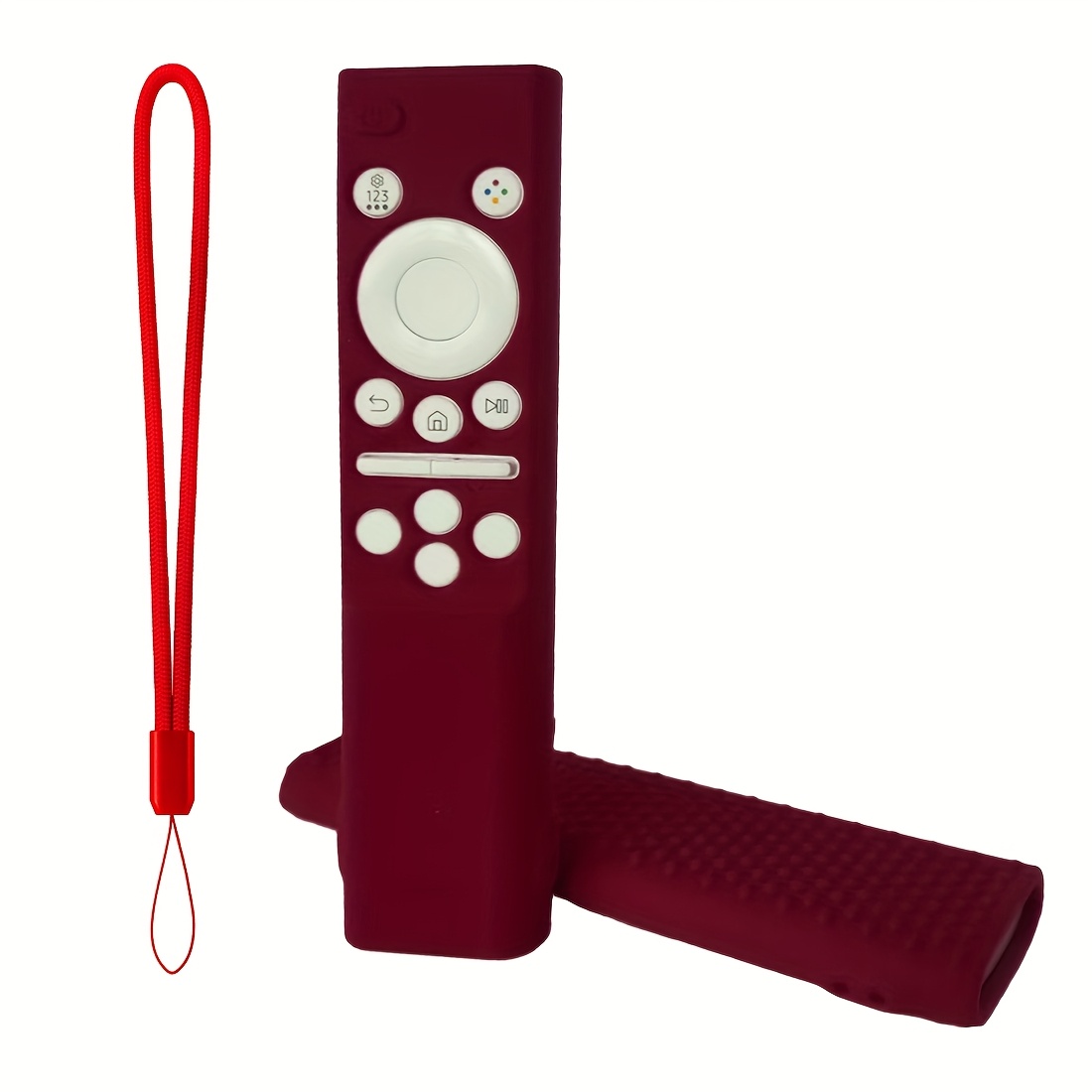 TEMU 1pc Protective Cover For Cu7000 Series Smart Tv Remote Control Compatible With Bn59-1388/1393a Remote Control Made Of Silicone Precise Cutouts
