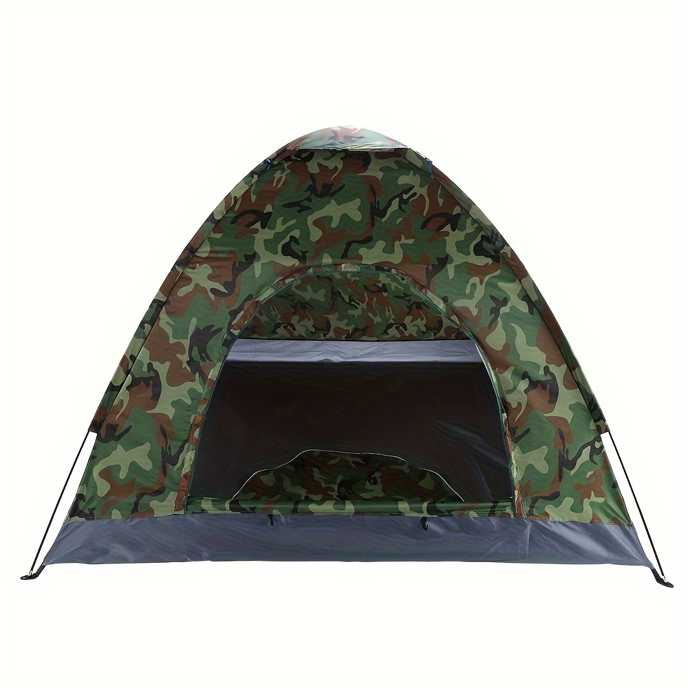 TEMU 3-4 Person Camping Dome Tent Camouflage