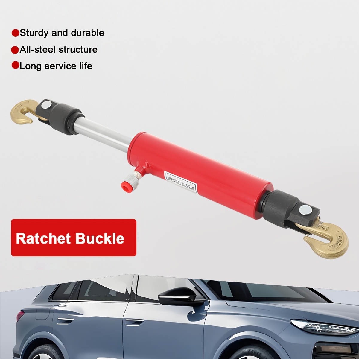 10 TON Hydraulic Pull Back RAM for Portable Power Tool
