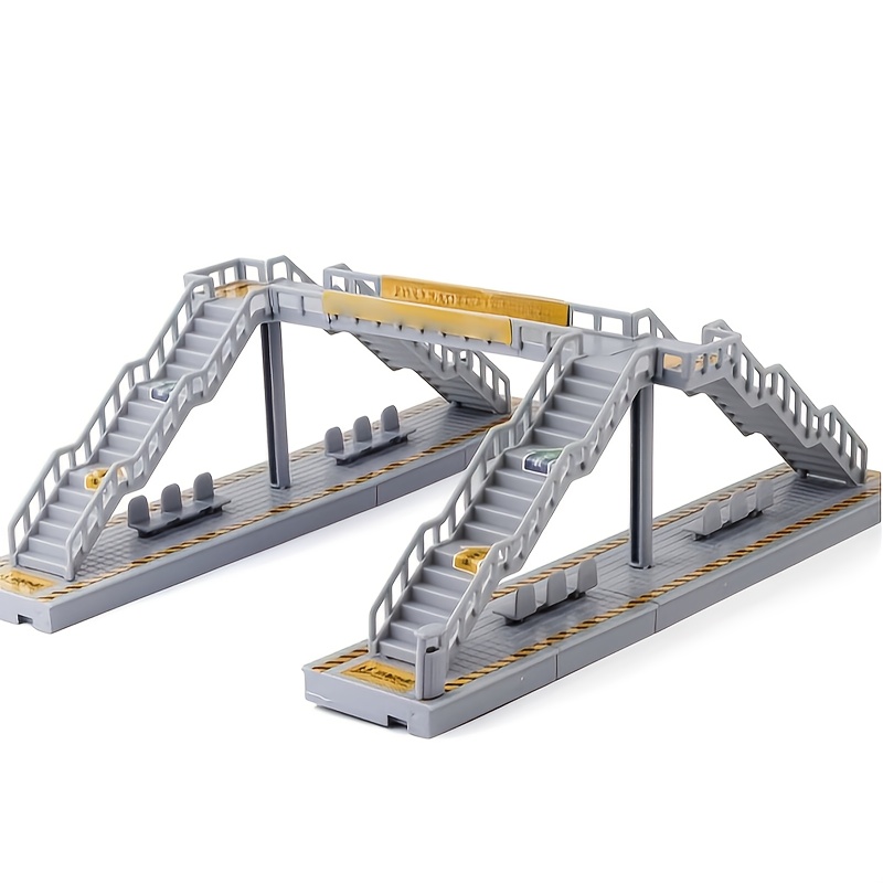 Urban Overpass Bridge Building Model Kit, Modular Assembly
